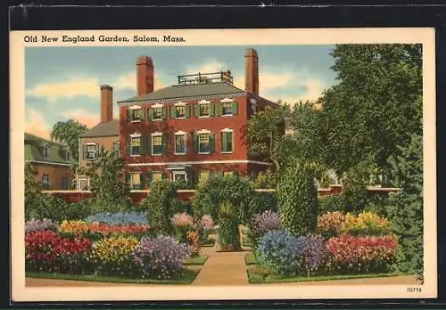 AK Salem, MA, Old New England Garden