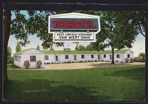 AK Van Wert, OH, Tourotel, East Lincoln Highway