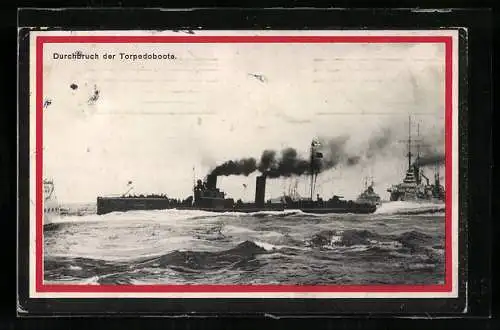 AK Durchbruch der Torpedoboote