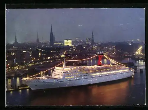 AK Hamburg, TS Hamburg im Hafen