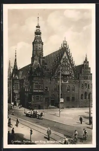 AK Breslau, Rathaus am Ring