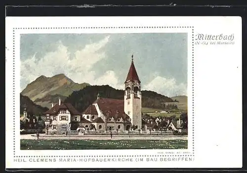 AK Mitterbach am Erlaufsee, Heil. Clemens Maria-Hofbrauerkirche