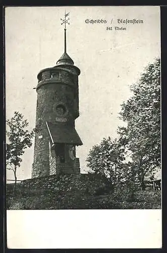 AK Scheibbs, Blasenstein, Aussichtsturm