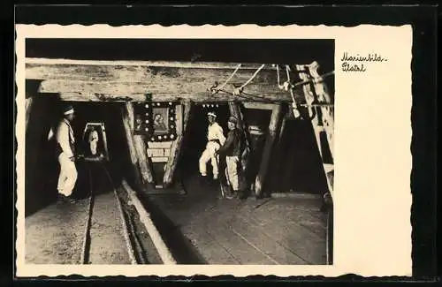 AK Dürrnberg bei Hallein, Marienbild-Platzl im Salzbergwerk