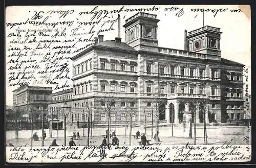 AK Wien, Franz Josephs-Bahnhof