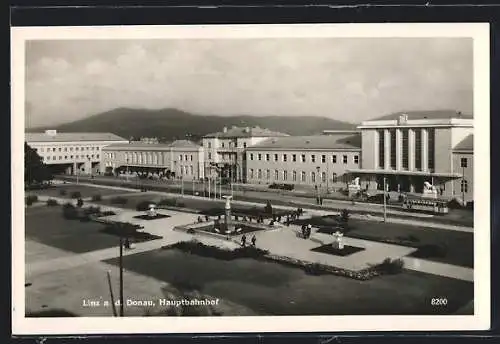 AK Linz a. d. Donau, Hauptbahnhof