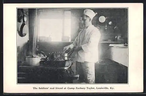 AK Louisville, KY, The Soldier`s real friend at Camp Zachary Taylor
