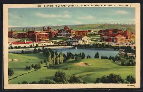 AK Los Angeles, CA, University of California, Westwood Hills