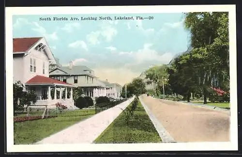 AK Lakeland, FL, South Florida Ave., looking North