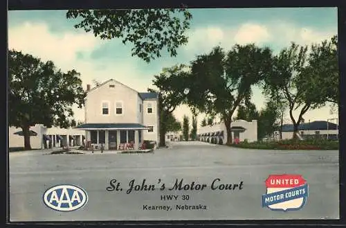 AK Kearney, NE, St. John`s Motor Court