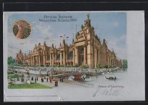 AK St. Louis, World`s Fair 1904, Palace of Electricity