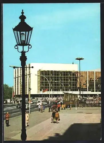 AK Berlin, Blick zum Palast der Republik