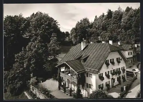 AK Berchtesgaden-Mayerhaus, Blick auf das Lehrerheim