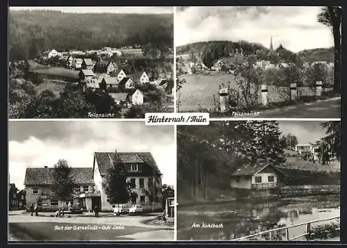 AK Hinternah, Café Leda, Am Kohlbach, Teilansicht