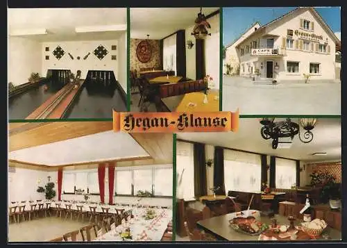 AK Welschingen, Restaurant-Café Hegau-Klause, Bes. Fam. Pranghofer u. Fam. Wikenhauser, Auf Löbern 4