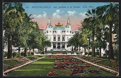 AK Monte-Carlo, Les Jardins et le Casino