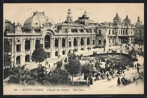 AK Monte-Carlo, Facade du Casino