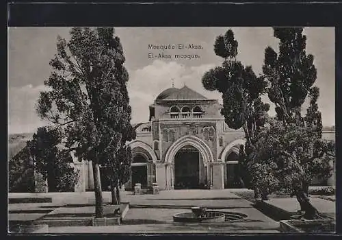 AK Le Caire, Mosquée El-Aksa