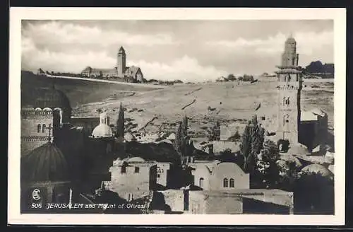AK Jerusalem, Mount of Olives, Ölberg