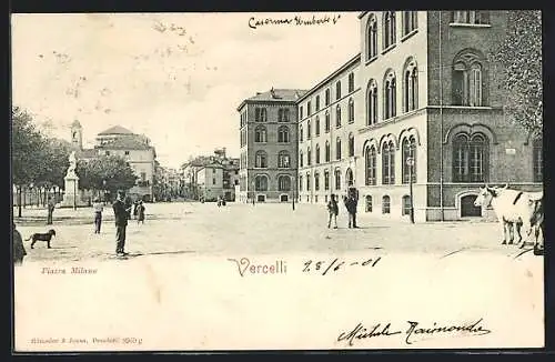 AK Vercelli, Piazza Milano