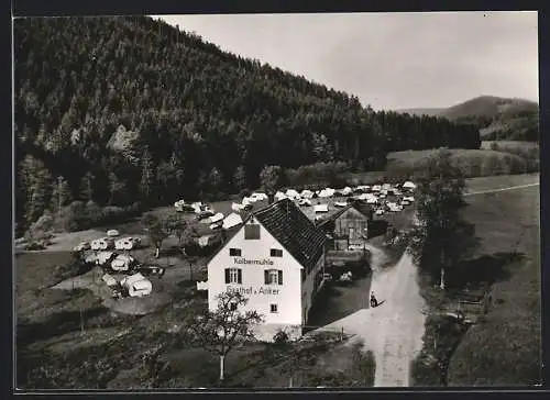 AK Kälbermühle bei Wildbad, Gasthof Pension z. Anker, Inh. Wilhelm Haag