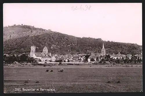 AK Neuweiler / Württ., Teilansicht mit Kirche