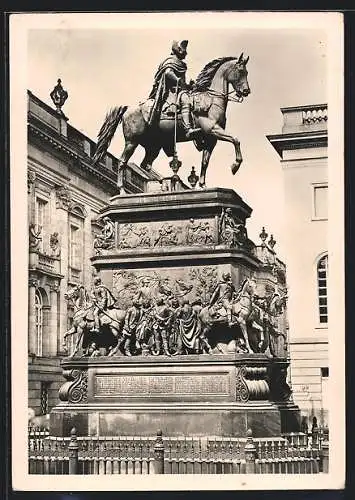 AK Berlin, Denkmal Friedrich des Grossen