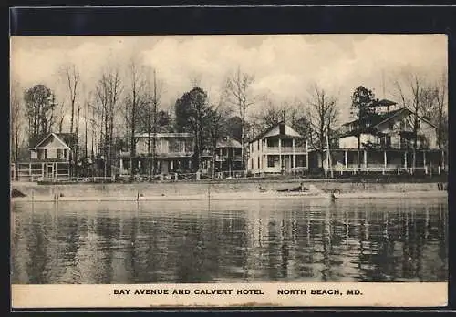 AK North Beach, MD, Bay Avenue and Calvert Hotel