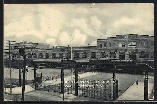 AK Hoboken, NJ, North German Lloyd Docks