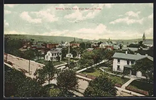 AK Girard, OH, View from High School Tower