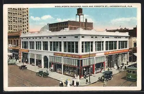 AK Jacksonville, FL, Woolworth Building, Main and Forsyth St.