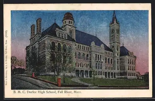 AK Fall River, MA, B. M. C. Durfee High School