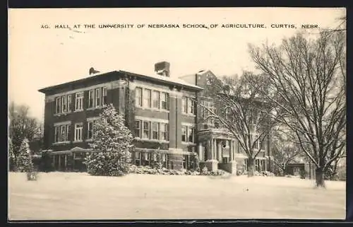 AK Curtis, NE, Ag. Hall at the University of Nebraska School of Agriculture