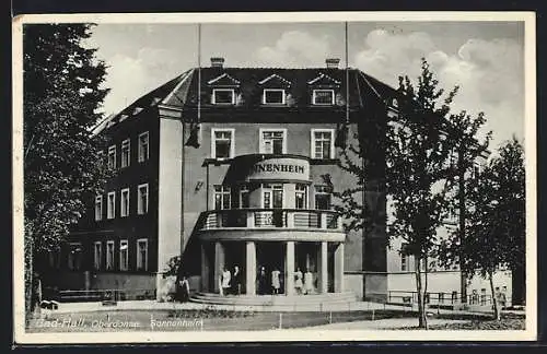 AK Bad Hall, Sonnenheim mit Leuten