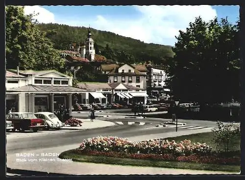 AK Baden-Baden, Blick vom Kleinen Theater