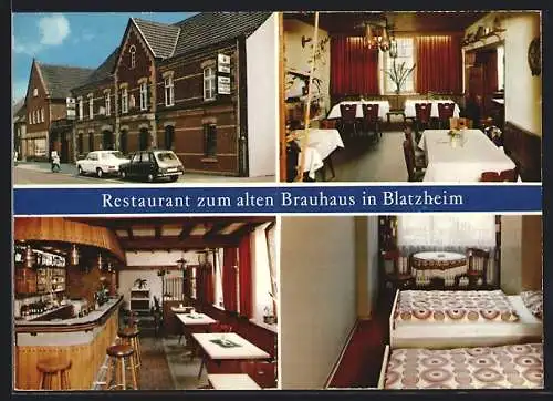 AK Blatzheim, Restaurant zum alten Brauhaus, Hauptstrasse 83