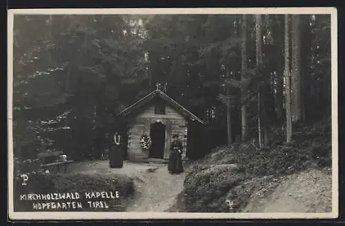 AK Hopfgarten /Tirol, Kirchholzwald, Kapelle