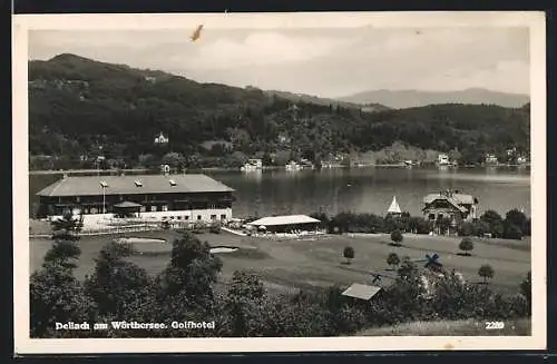 AK Dellach a. Wörthersee, Golfhotel mit Umgebung