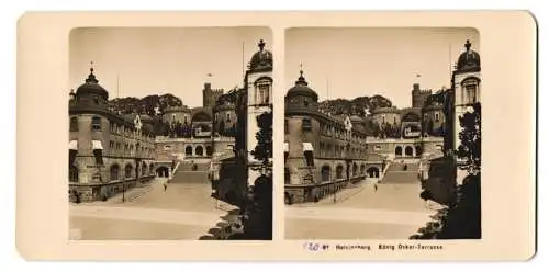 Stereo-Fotografie NPG, Berlin, Ansicht Helsingborg, die König Oskar Terrasse