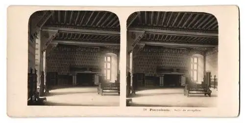 Stereo-Fotografie NPG, Berlin, Ansicht Pierrefonds, Salle de reception