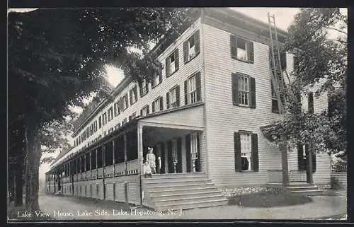 AK Lake Hopatcong, NJ, Lake View House, Lake Side