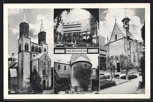 AK Hildesheim, Dom, St. Annenfriedhof, Kapelle