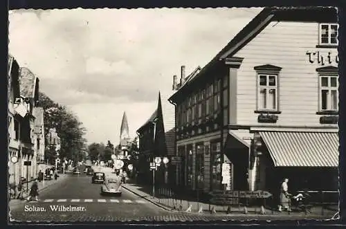 AK Soltau, Verkehr in der Wilhelmstrasse