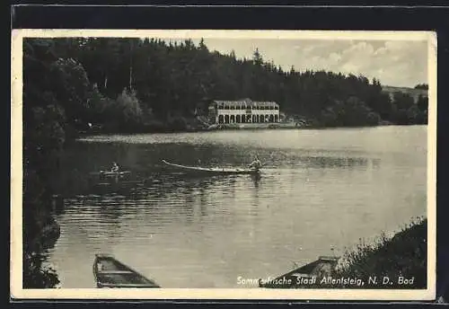 AK Allentsteig, Boot auf einem See