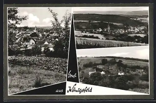 AK Königsfeld / Sinzig, Blick über die Dächer