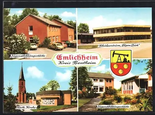 AK Emlichheim, Jugendbildungsstätte, Kath. Kirche, Schulungszentrum Lägen Diek