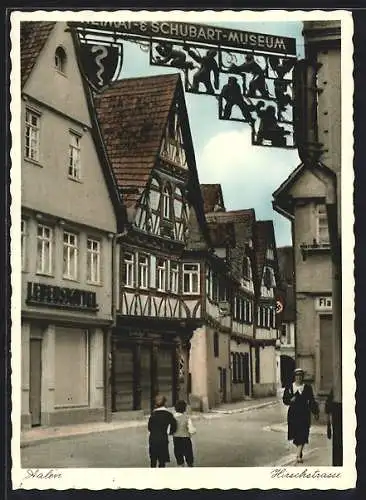 AK Aalen, Heimat- und Schubart-Museum in der Hirschstrasse