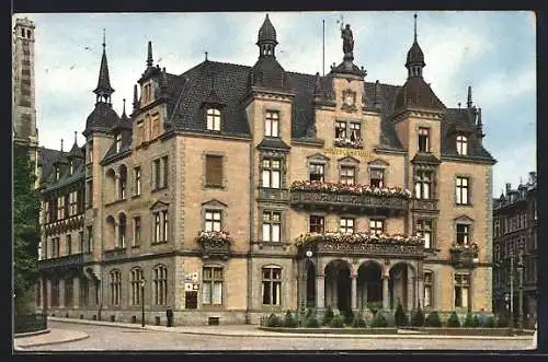 AK Braunschweig, Gasthaus Deutsches Haus Wilhelm Ursin