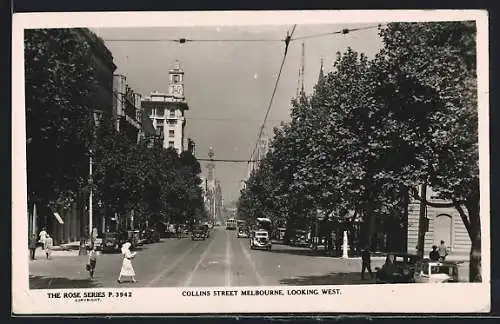 AK Melbourne, Collins Street, Looking West