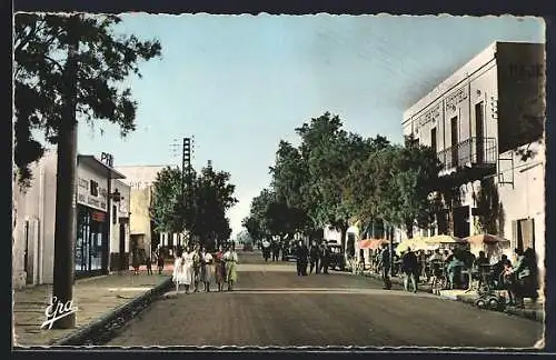 AK Colomb-Bechar, Rue Poincaré